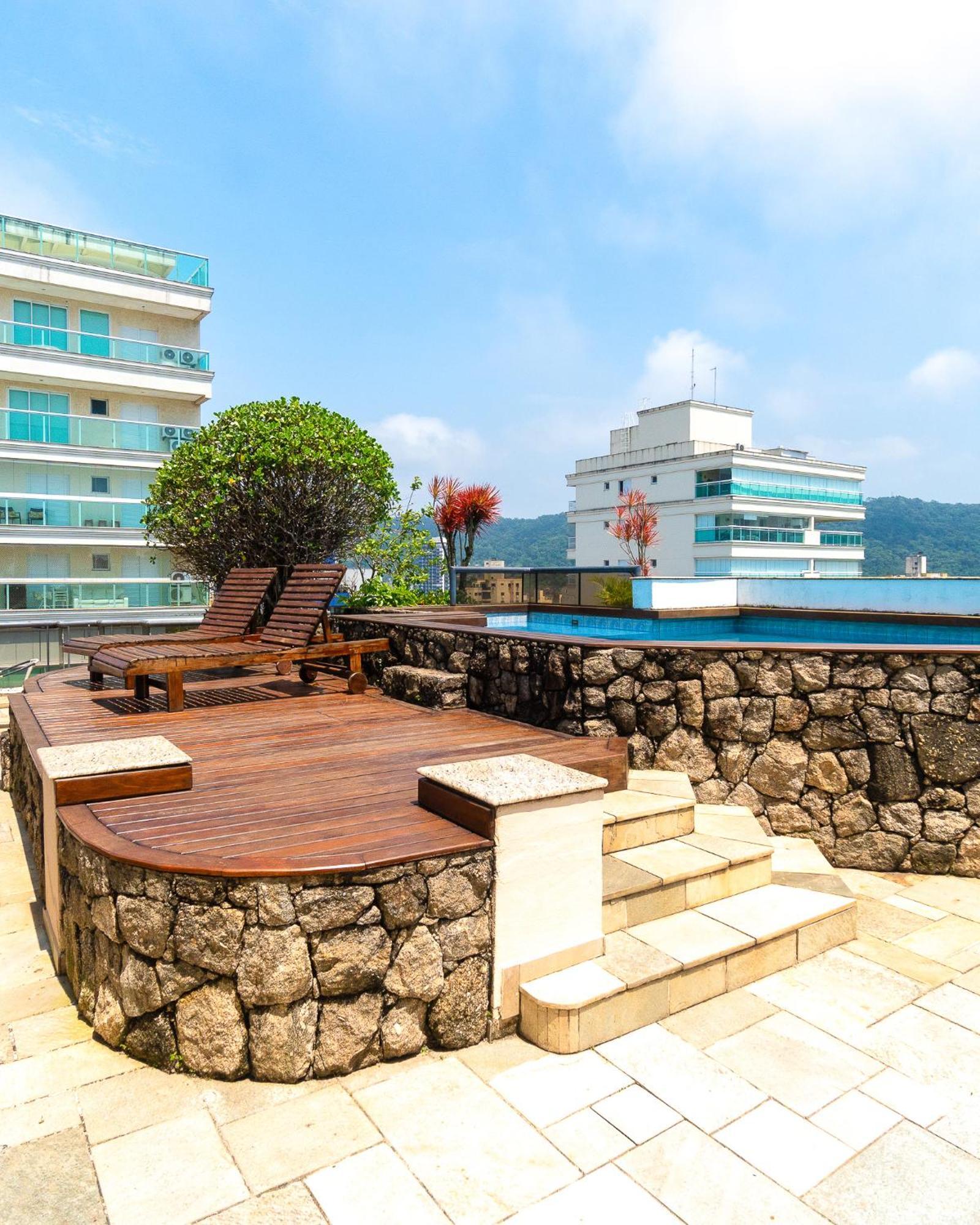 Triplex A 300 Metros Do Mar - Guaruja Enseada - Prime Experience 빌라 외부 사진